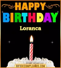 GIF GiF Happy Birthday Loranca