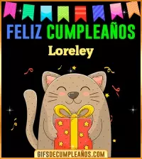 GIF Feliz Cumpleaños Loreley
