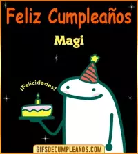 GIF Flork meme Cumpleaños Magi