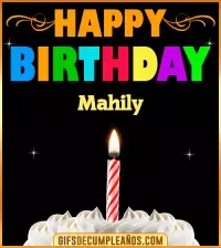 GIF GiF Happy Birthday Mahily