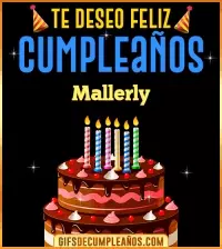 GIF Te deseo Feliz Cumpleaños Mallerly
