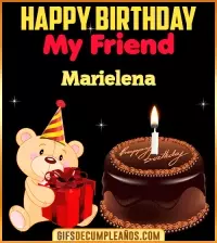 GIF Happy Birthday My Friend Marielena