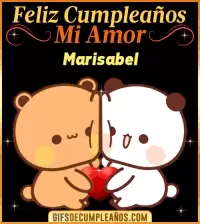 GIF Feliz Cumpleaños mi Amor Marisabel