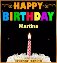 GIF GiF Happy Birthday Martina