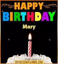 GiF Happy Birthday Mary