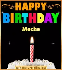 GIF GiF Happy Birthday Meche