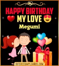 GIF Happy Birthday Love Kiss gif Megumi