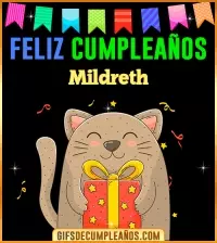 GIF Feliz Cumpleaños Mildreth