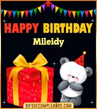 GIF Happy Birthday Mileidy