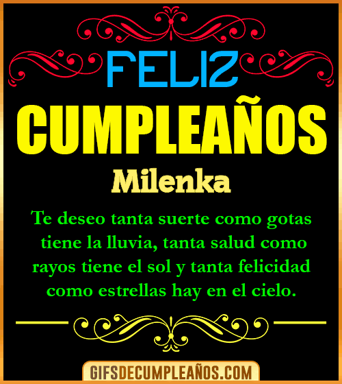 Frases de Cumpleaños Milenka Frases de Cumpleaños Milenka