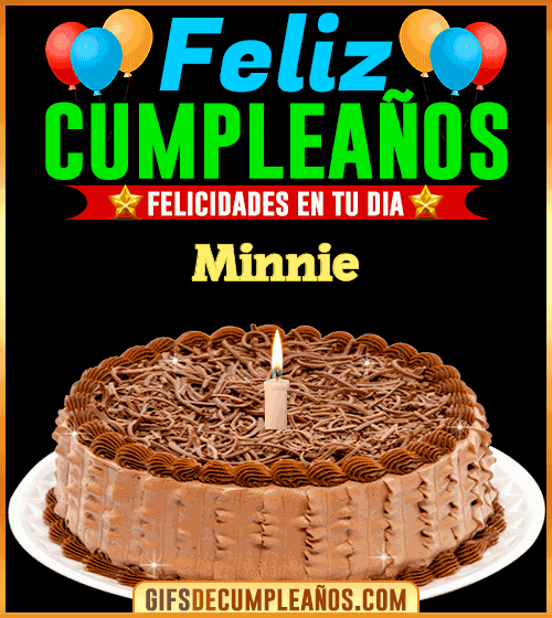 Felicidades en tu día Minnie Felicidades en tu día Minnie