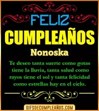 GIF Frases de Cumpleaños Nonoska