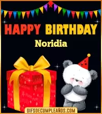 GIF Happy Birthday Noridia