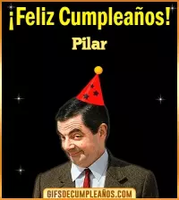 GIF Feliz Cumpleaños Meme Pilar