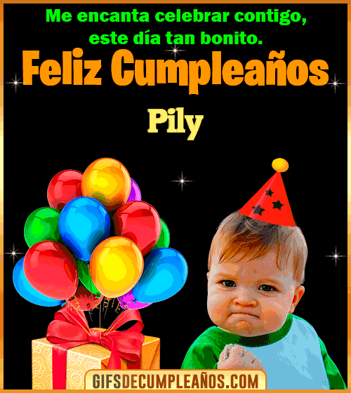 Meme de Niño Feliz Cumpleaños Pily Meme de Niño Feliz Cumpleaños Pily