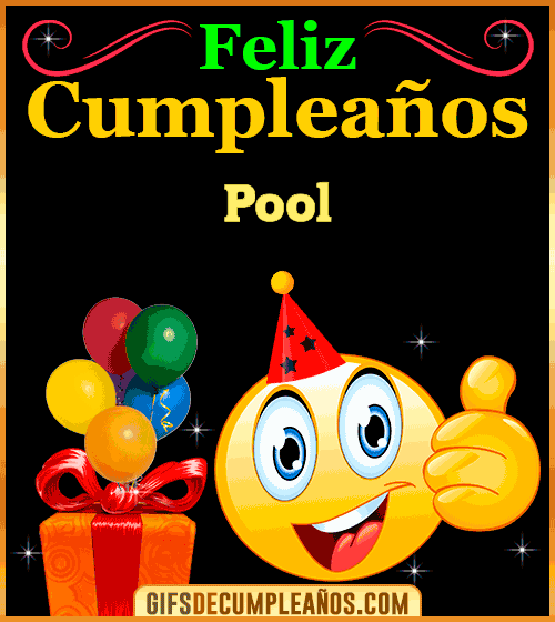 Gif de Feliz Cumpleaños Pool Gif de Feliz Cumpleaños Pool
