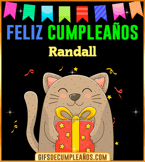 Feliz Cumpleaños Randall Feliz Cumpleaños Randall