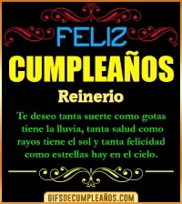 GIF Frases de Cumpleaños Reinerio