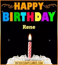 GIF GiF Happy Birthday Rene