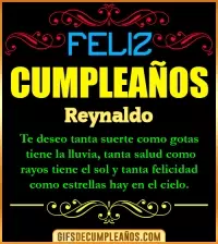 GIF Frases de Cumpleaños Reynaldo