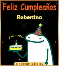 GIF Flork meme Cumpleaños Robertino
