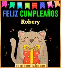 GIF Feliz Cumpleaños Robery