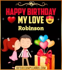 GIF Happy Birthday Love Kiss gif Robinson