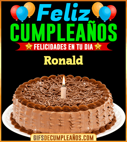 Felicidades en tu día Ronald Felicidades en tu día Ronald