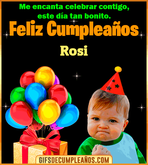 Meme de Niño Feliz Cumpleaños Rosi Meme de Niño Feliz Cumpleaños Rosi