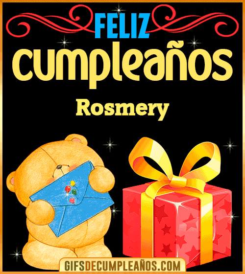 Tarjetas animadas de cumpleaños Rosmery Tarjetas animadas de cumpleaños Rosmery