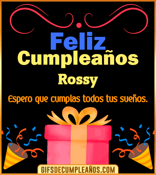 Mensaje de cumpleaños Rossy Mensaje de cumpleaños Rossy