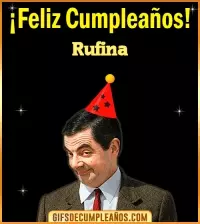 GIF Feliz Cumpleaños Meme Rufina