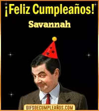 GIF Feliz Cumpleaños Meme Savannah
