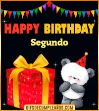GIF Happy Birthday Segundo