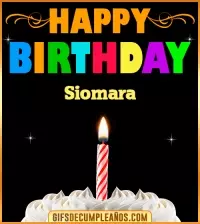 GIF GiF Happy Birthday Siomara