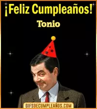 GIF Feliz Cumpleaños Meme Tonio