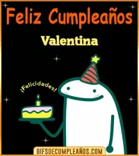 GIF Flork meme Cumpleaños Valentina