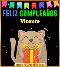 GIF Feliz Cumpleaños Vicente