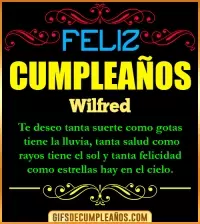 GIF Frases de Cumpleaños Wilfred