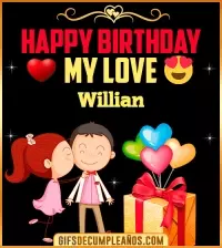GIF Happy Birthday Love Kiss gif Willian