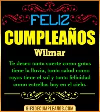 GIF Frases de Cumpleaños Wilmar