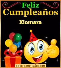 GIF Gif de Feliz Cumpleaños Xiomara