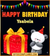 GIF Happy Birthday Ysabela