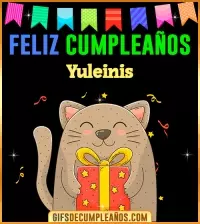 GIF Feliz Cumpleaños Yuleinis