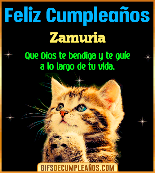 Feliz Cumpleaños te guíe en tu vida Zamuria Feliz Cumpleaños te guíe en tu vida Zamuria