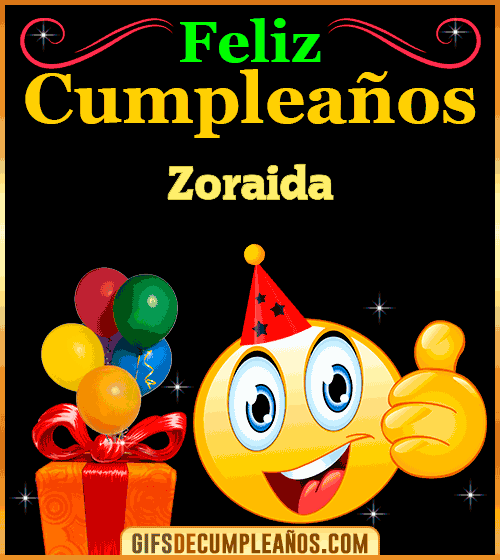 Gif de Feliz Cumpleaños Zoraida Gif de Feliz Cumpleaños Zoraida