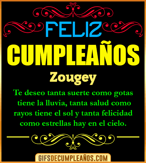 Frases de Cumpleaños Zougey Frases de Cumpleaños Zougey