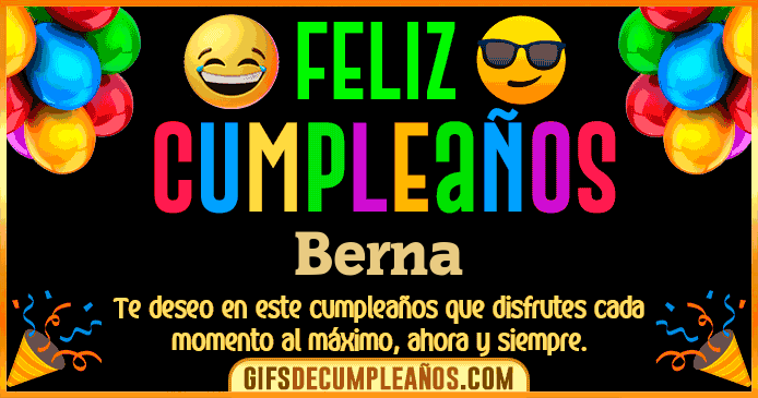 Feliz Cumpleaños Berna