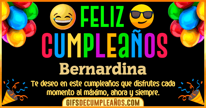 Feliz Cumpleaños Bernardina