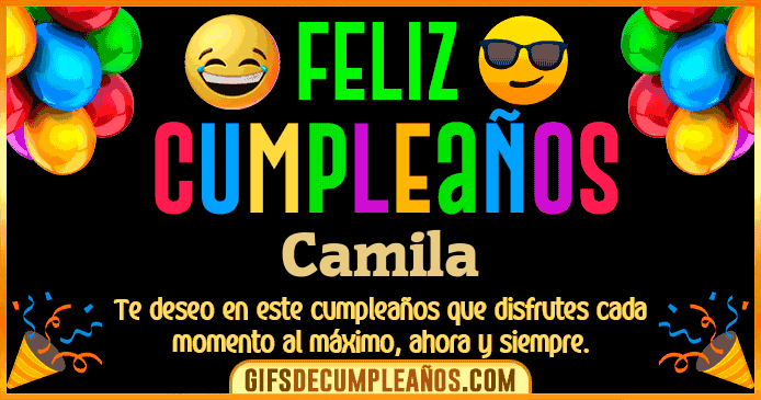 Feliz Cumpleaños Camila